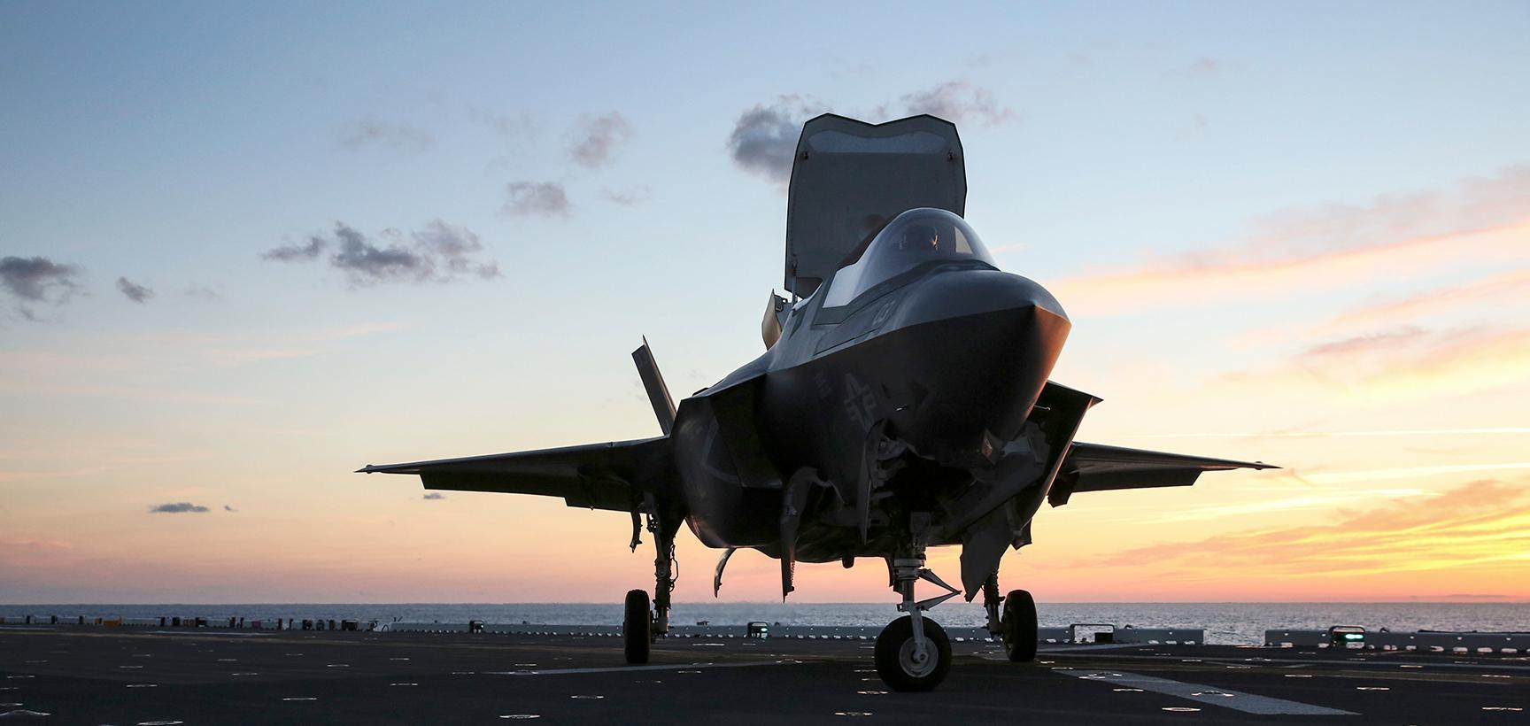 Aircraft carrier’s fighter jets to arrive at new UK home | Thales Group