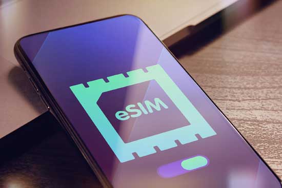 Carrier app eSIM activation