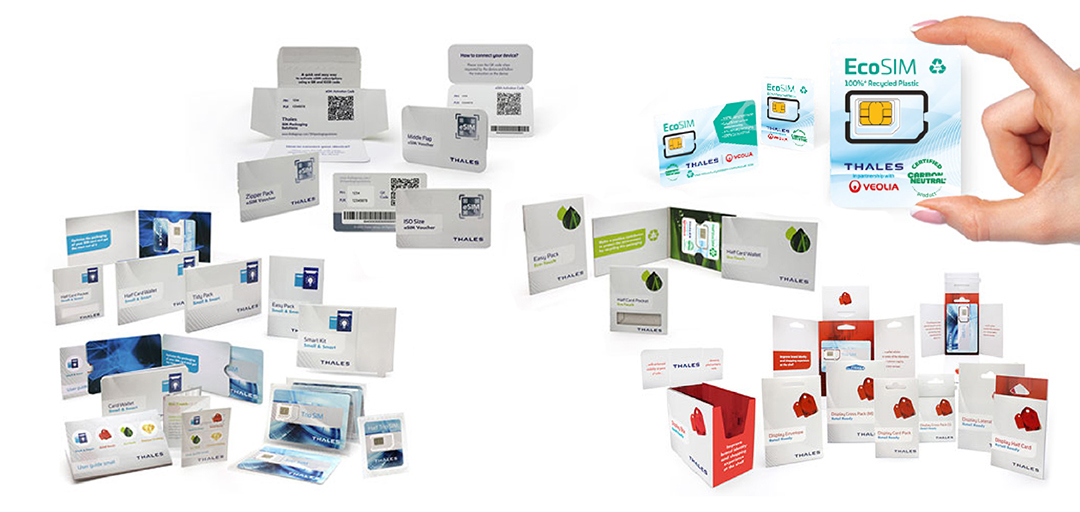 SIM card packaging