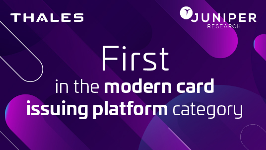 First in the modern card issuing platform category