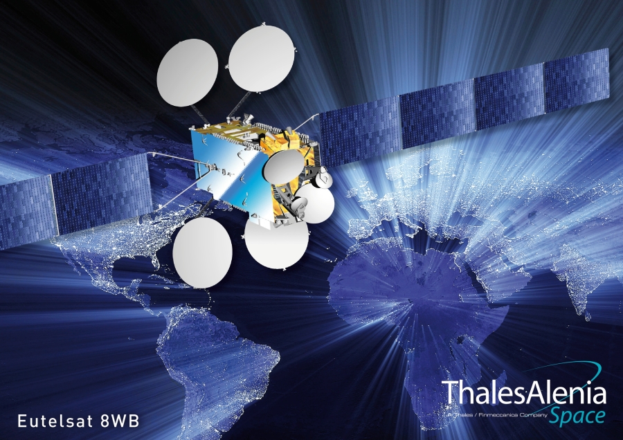 Successful Launch Of The EUTELSAT 8 West B Satellite, Built By Thales ...